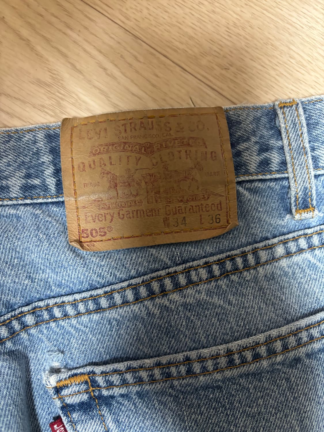 리바이스 00s 미제 505 팝니다. 상품이미지6