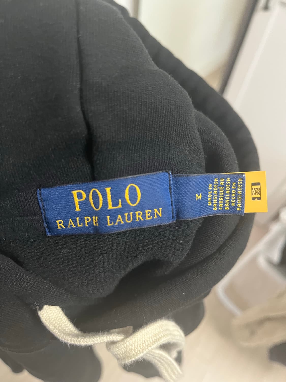 폴로 폴로랄프로렌 검정 후드티 상품이미지3