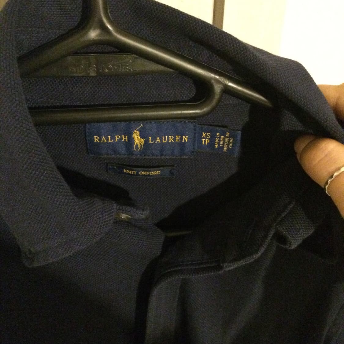 빈티지 폴로 네이비 희귀 셔츠 상품이미지3