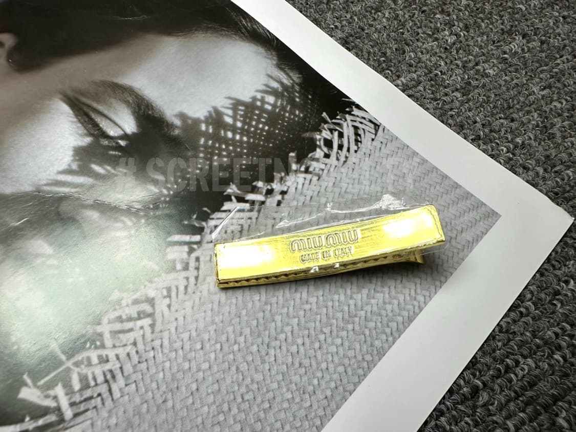 미우미우 헤어클립 (1ps) 상품이미지6