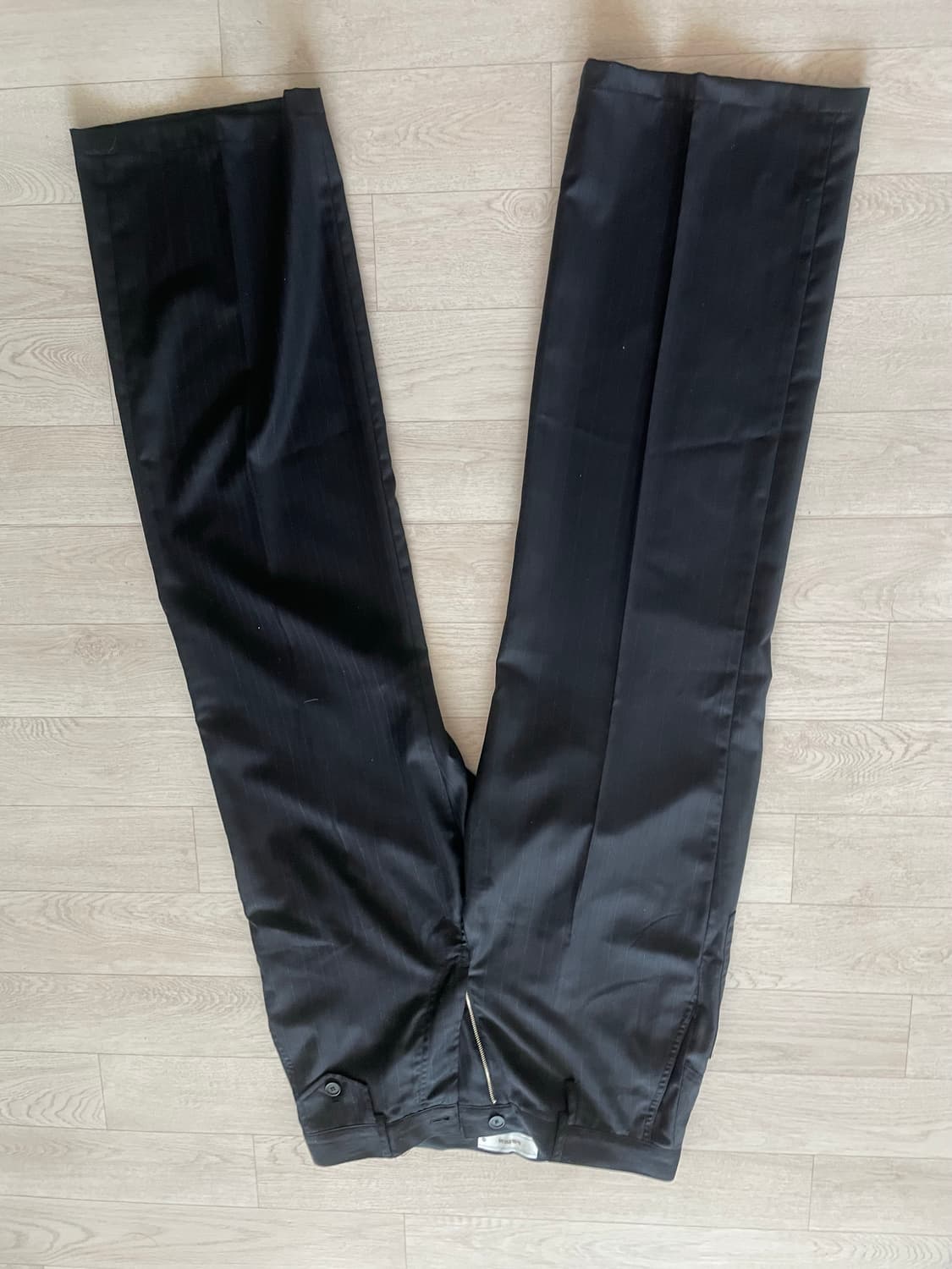 웨이비니스 Fissure Stripe Layered Slacks m 상품이미지4