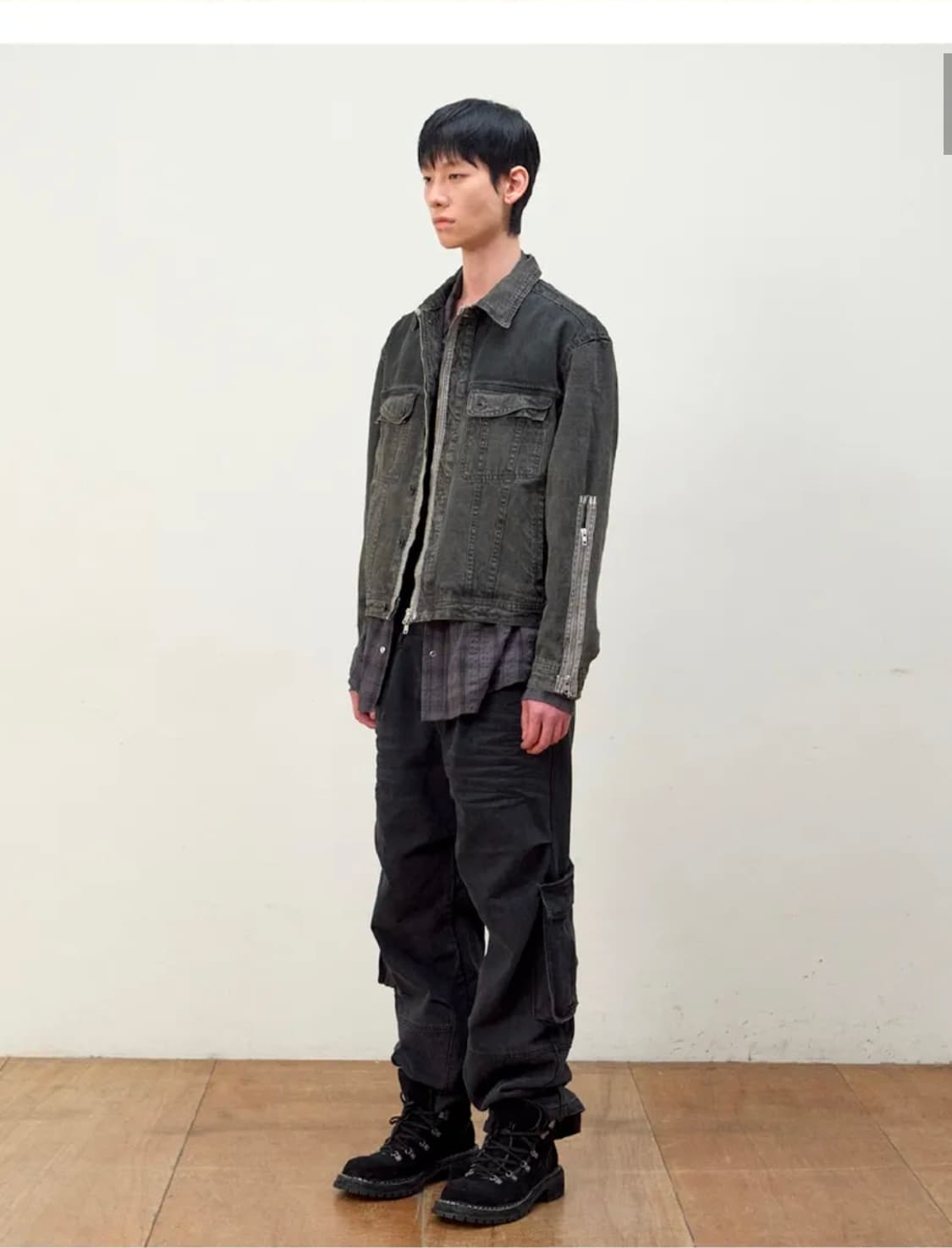 (이티씨이)
DYED ZIPPER TRUCKER JACKET 2.0 (C 상품이미지5