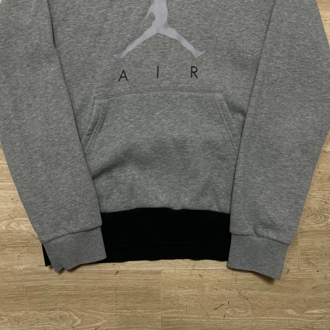 조던 에어 빅로고 남성 기모 후드티 [그레이] M/95 상품이미지3