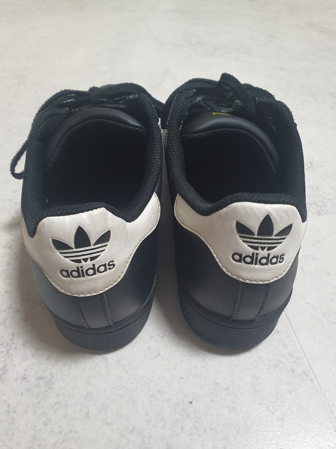 아디다스 슈퍼스타 블랙 화이트 275 상품이미지3