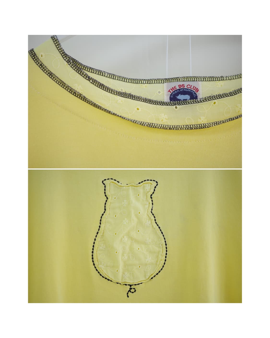 드럭스토어 DS club yellow pig t-shirt 상품이미지3
