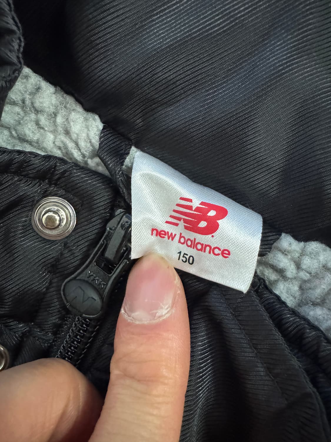 희귀!! 여성 일본 뉴발란스 양털 안감 집업 코치 롱 자켓 상품이미지4