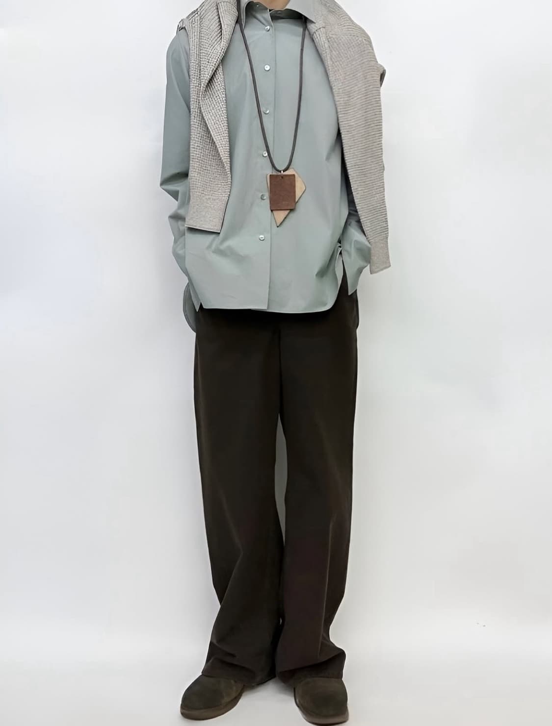 M) vuja de 부자데 25AW 스티브 가먼트 다이드 진 상품이미지6