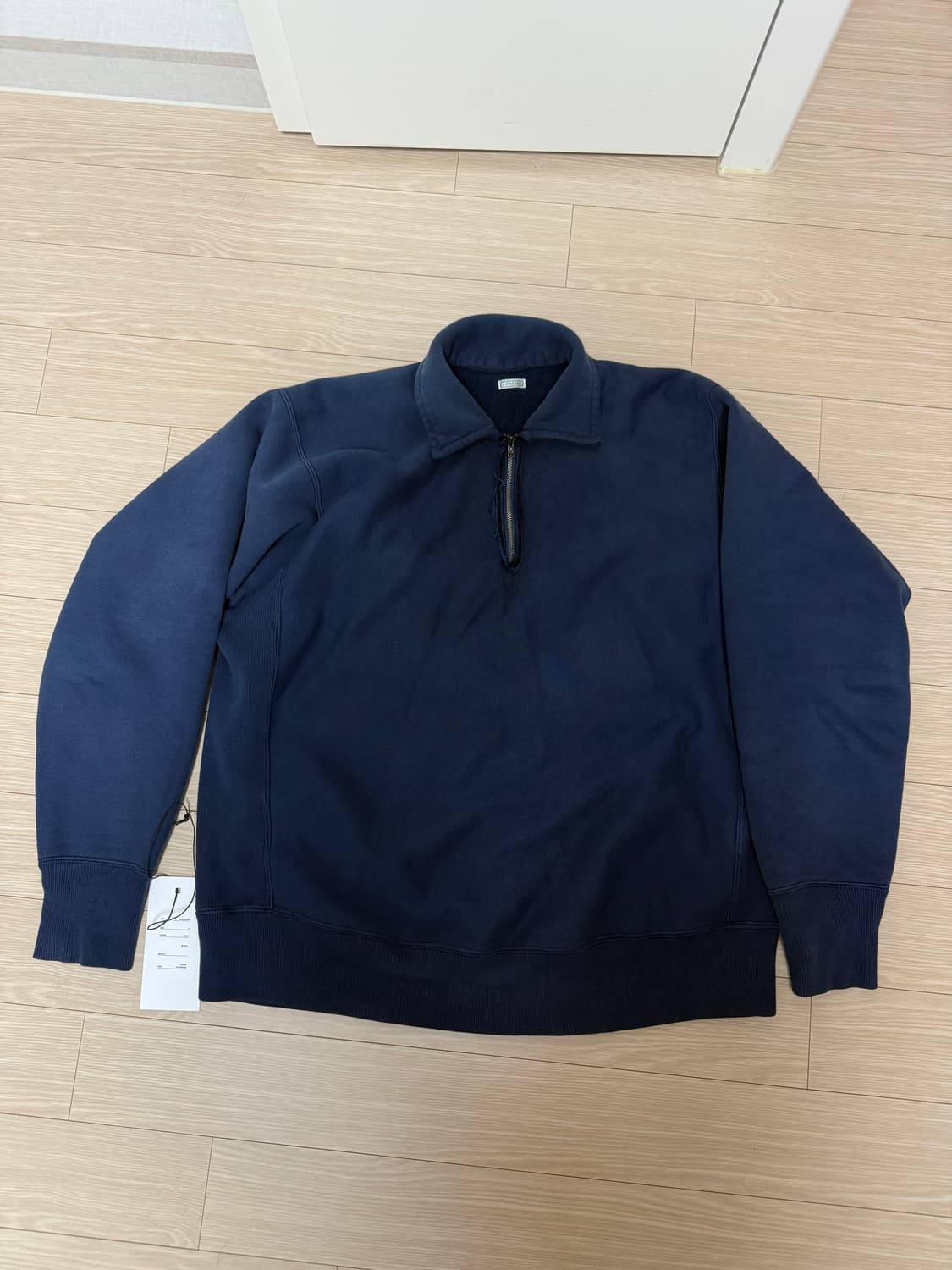 [3] 23SS 아프레쎄 a.presse 하프집업 네이비 상품이미지1