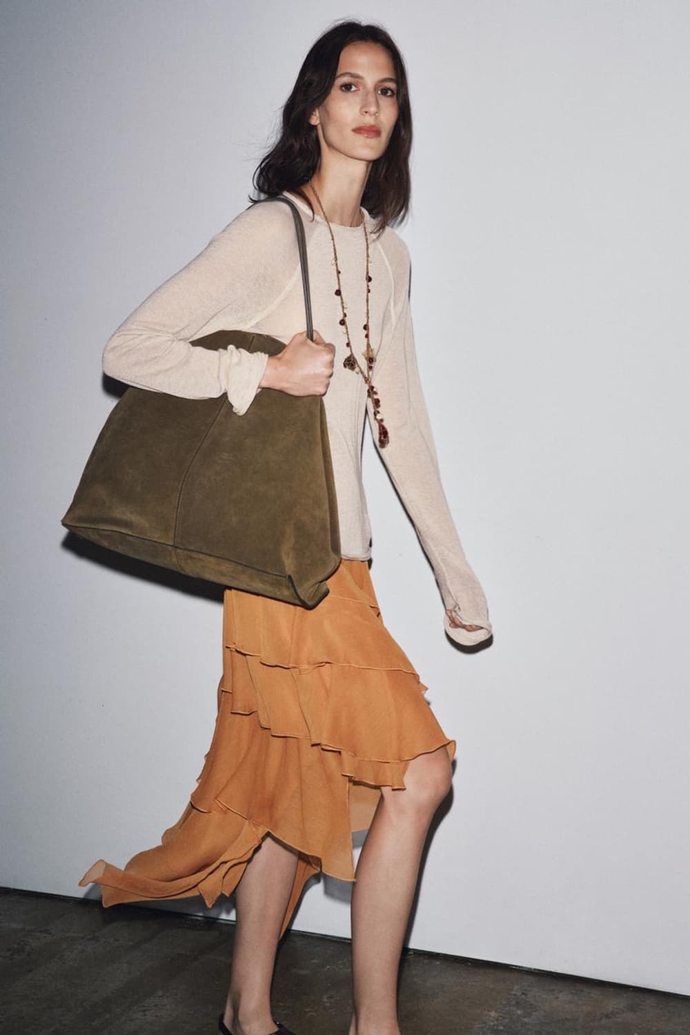 (구해요)자라 울 롱슬리브 긴팔 티셔츠 상품이미지1