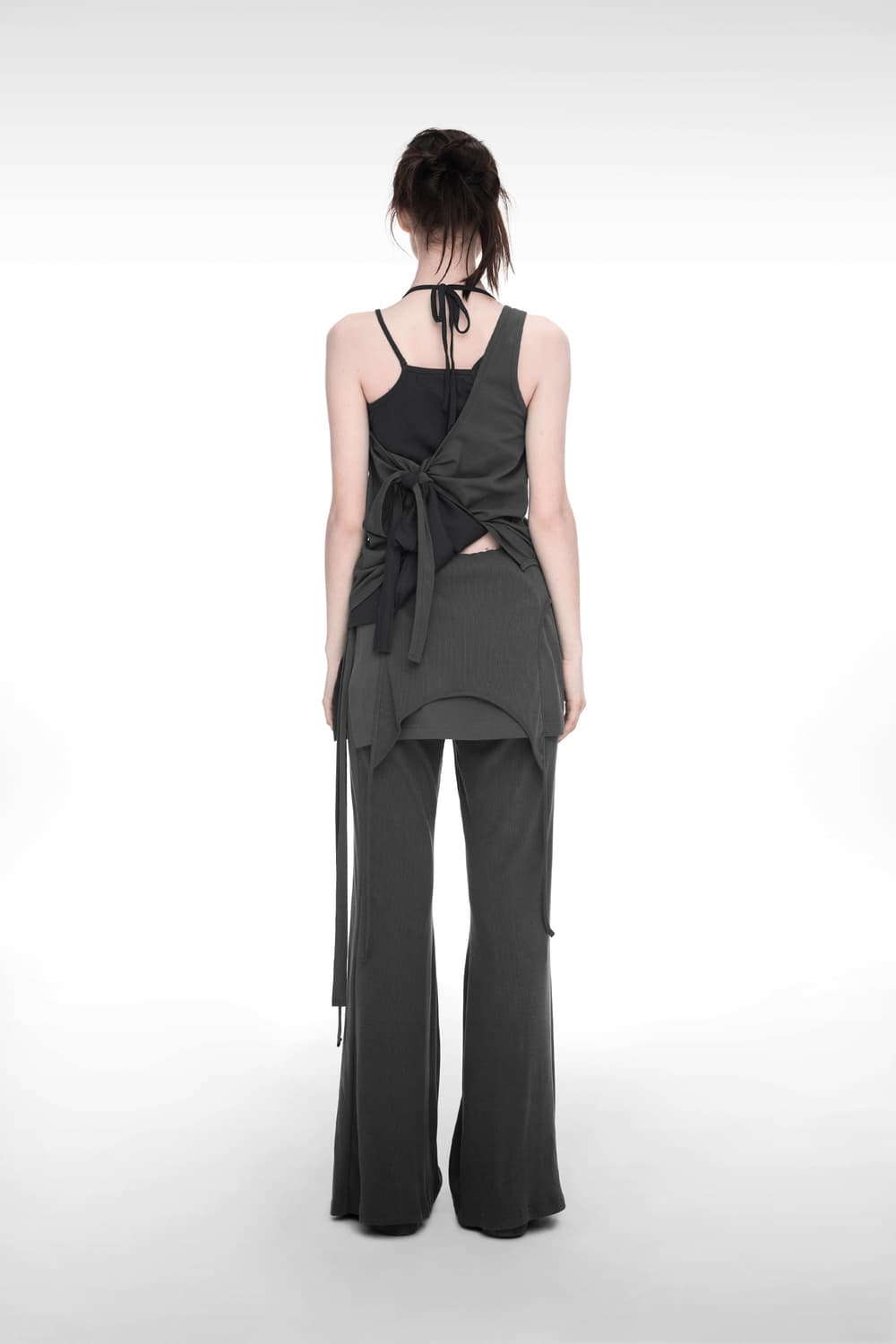 택포•나체 nache MIXED LAYERED SKIRT PANTS 상품이미지5