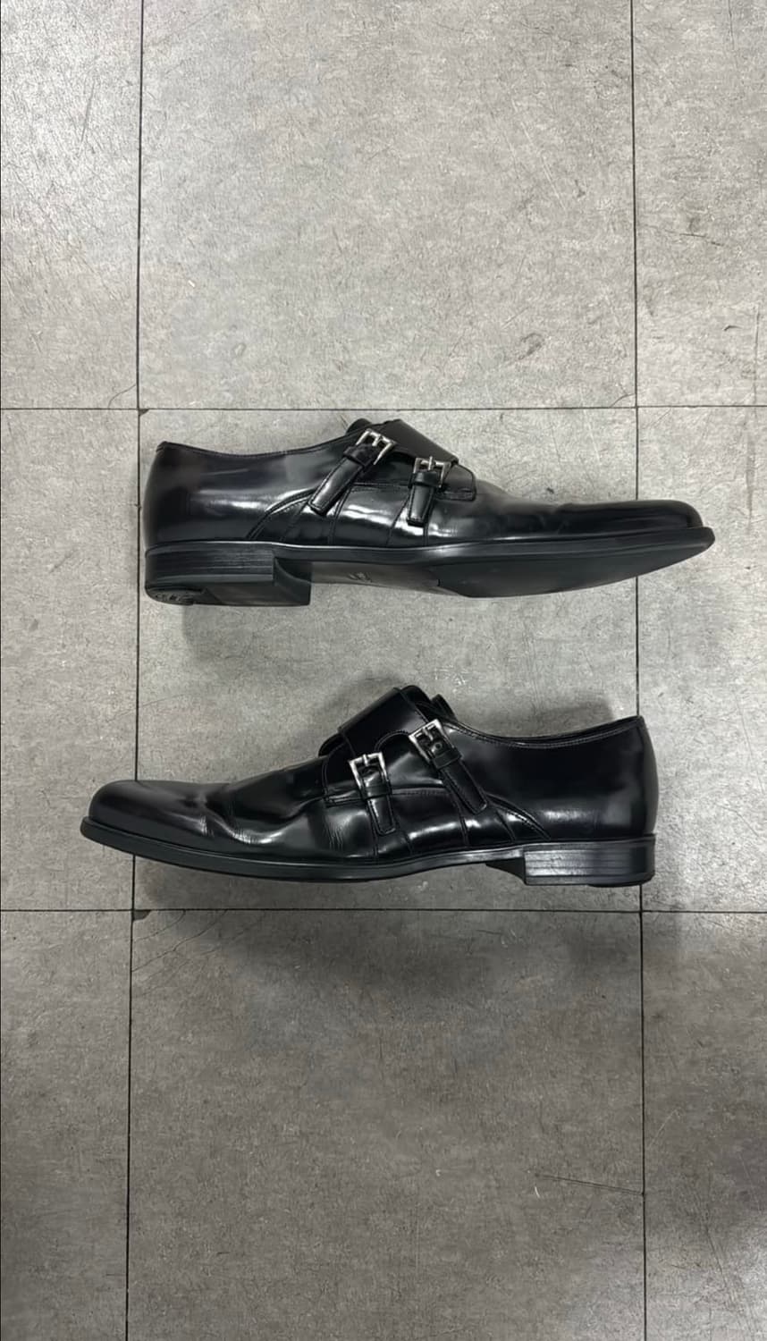 프라다 아카이브 몽크 스트랩 로퍼 상품이미지5