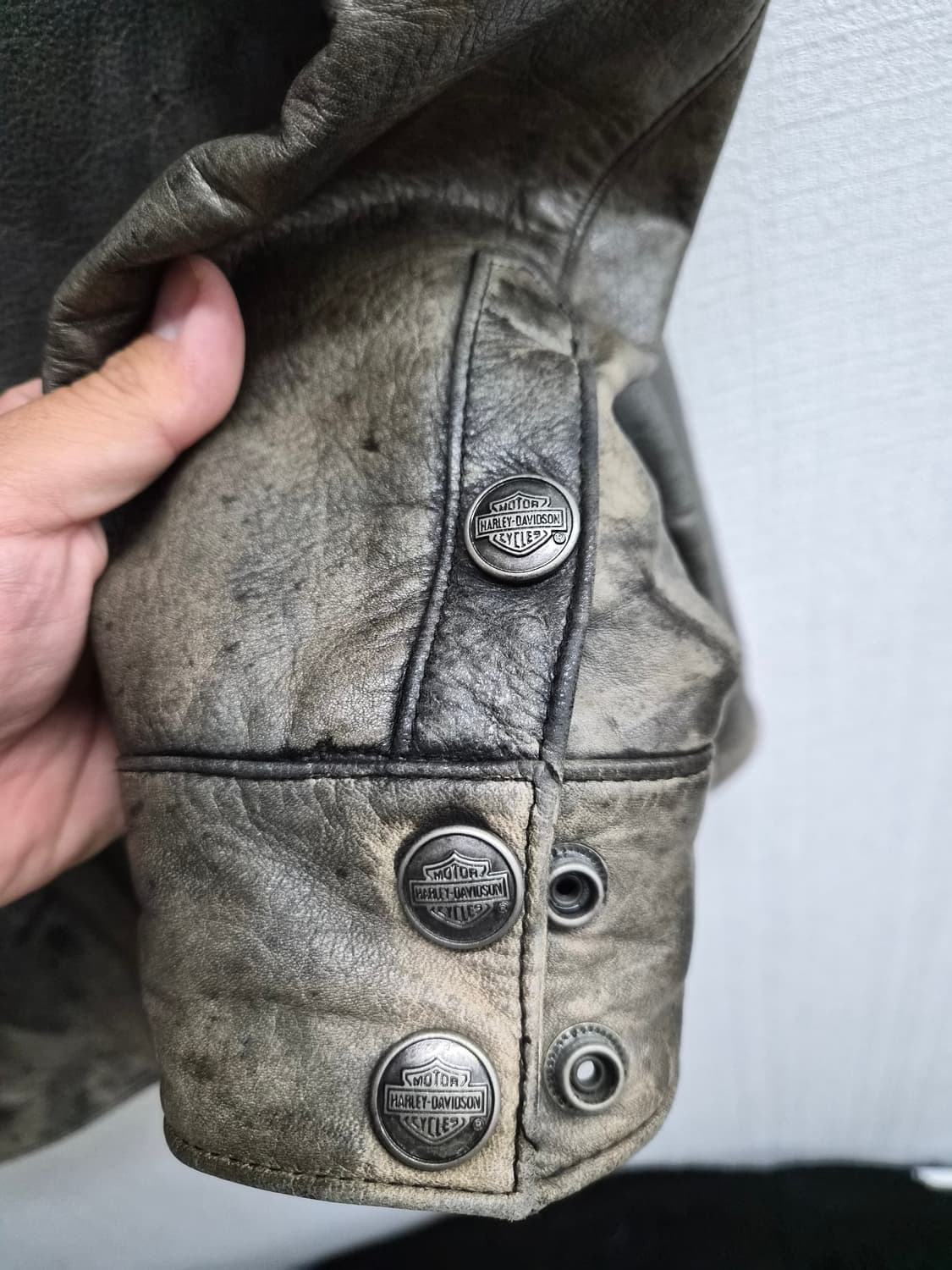 XXL) 할리데이비슨 레더 셔츠 팝니다 상품이미지6