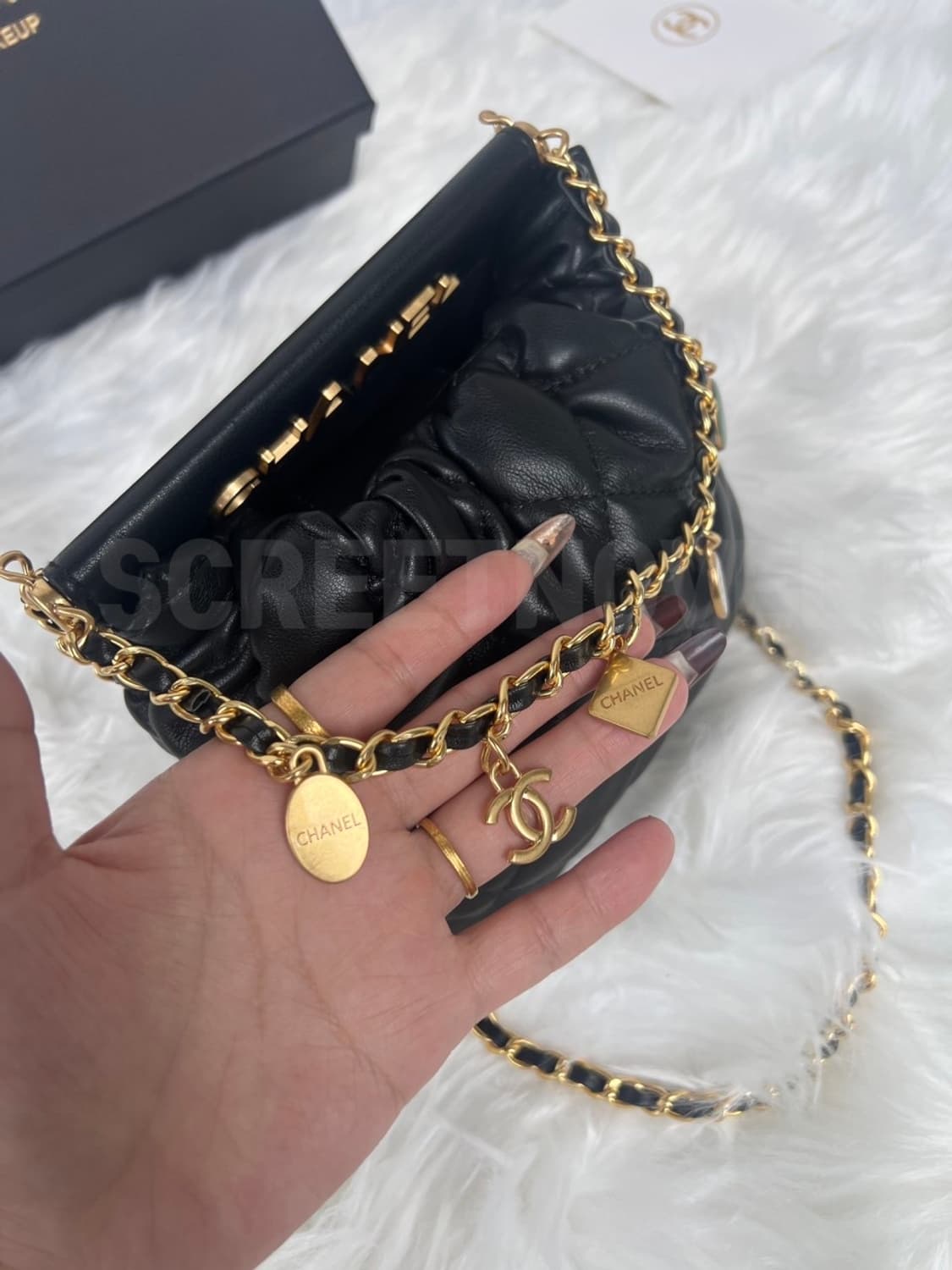 샤넬 쥬얼리 버킷백 복조리백 샤넬 참 VIP 기프트백 상품이미지4