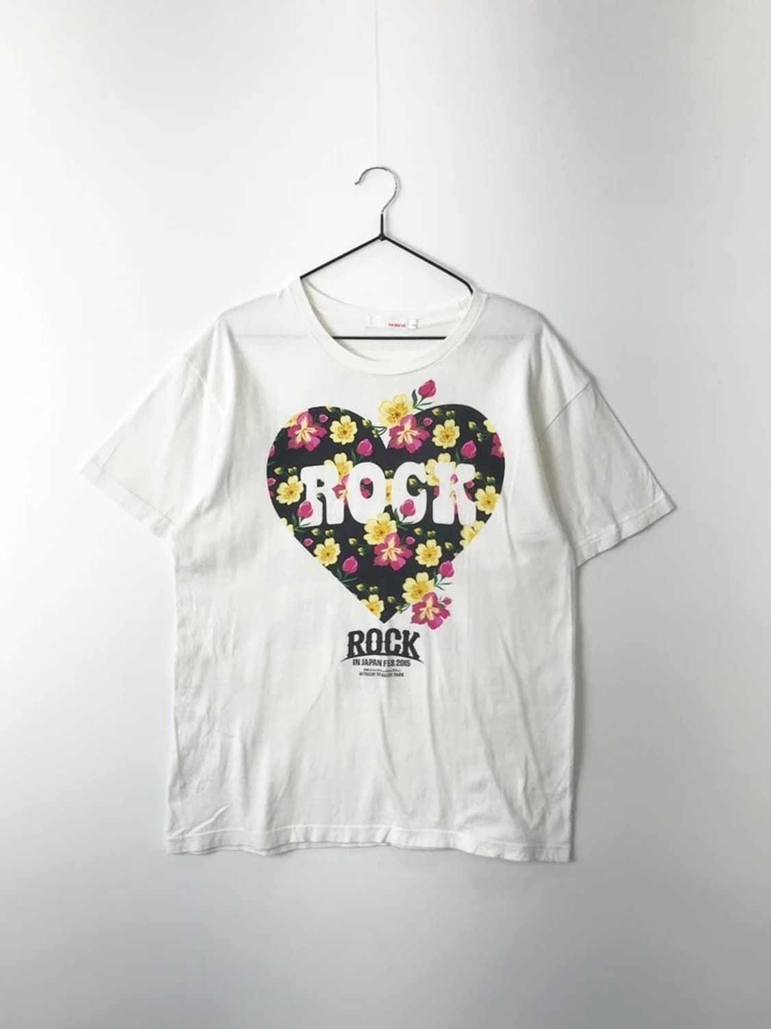 2015 Rock in Japan Floral Tee White 상품이미지4