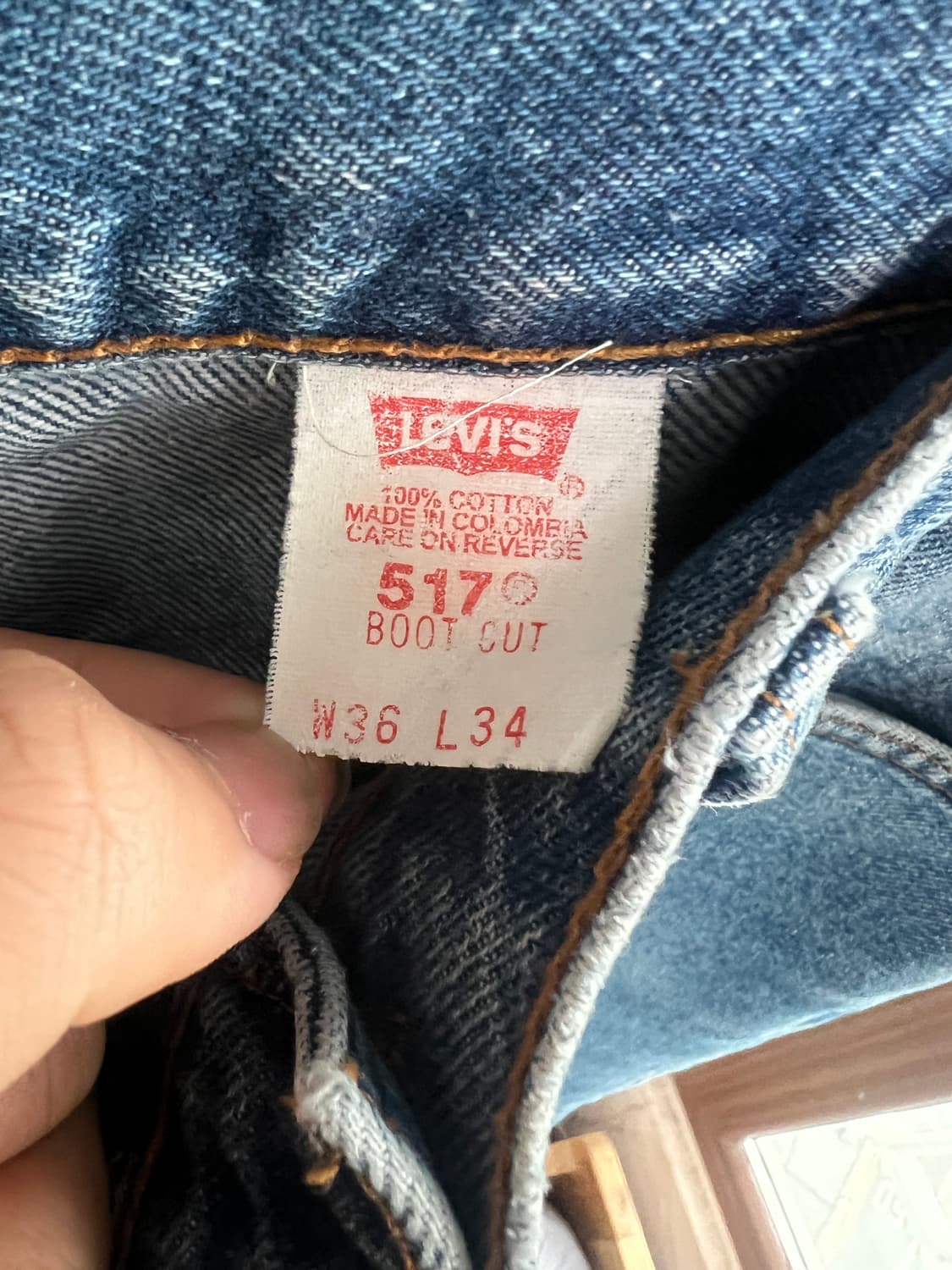 90’s vintage levis 517 Boot cut 상품이미지5