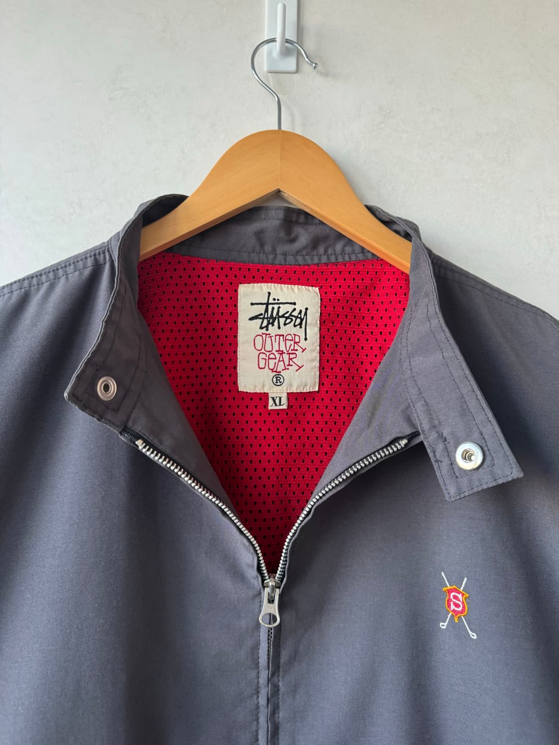 90s 스투시 Golf Logo 자켓 상품이미지5