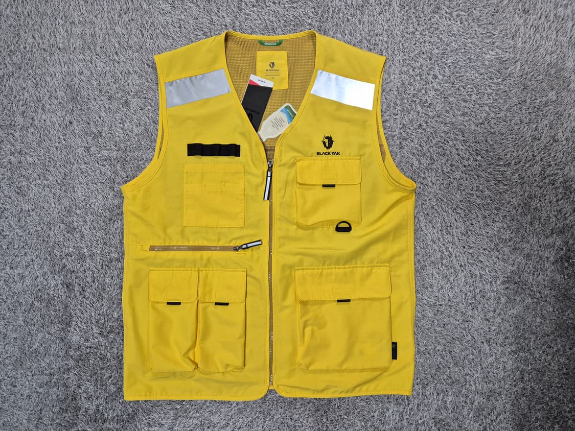 [새상품]블랙야크 남성 안전 조끼 110 상품이미지1