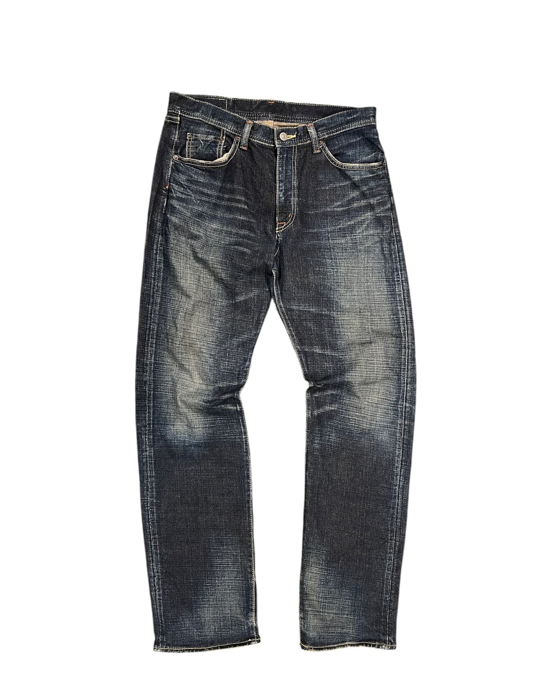 P058 JPN GLHEART 포인트 데님 팬츠 SIZE32 상품이미지1