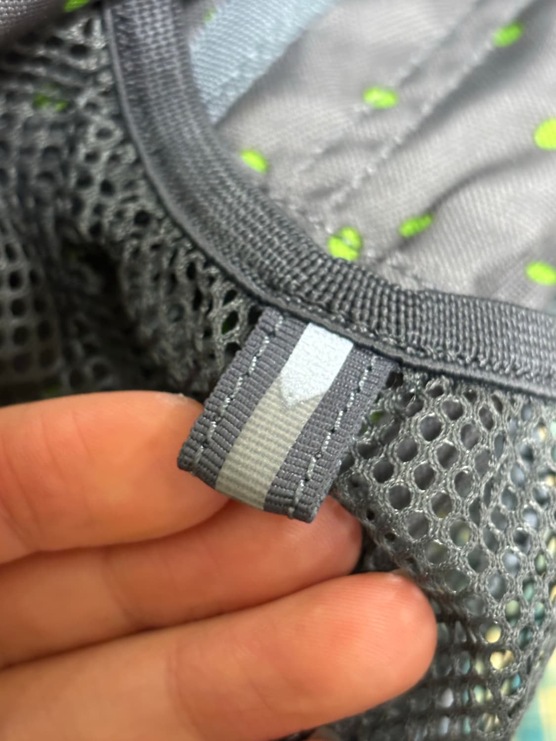 콜맨 초록 도트 백팩 | 가방 일본 빈티지 하구미 모리걸 대장템 상품이미지5