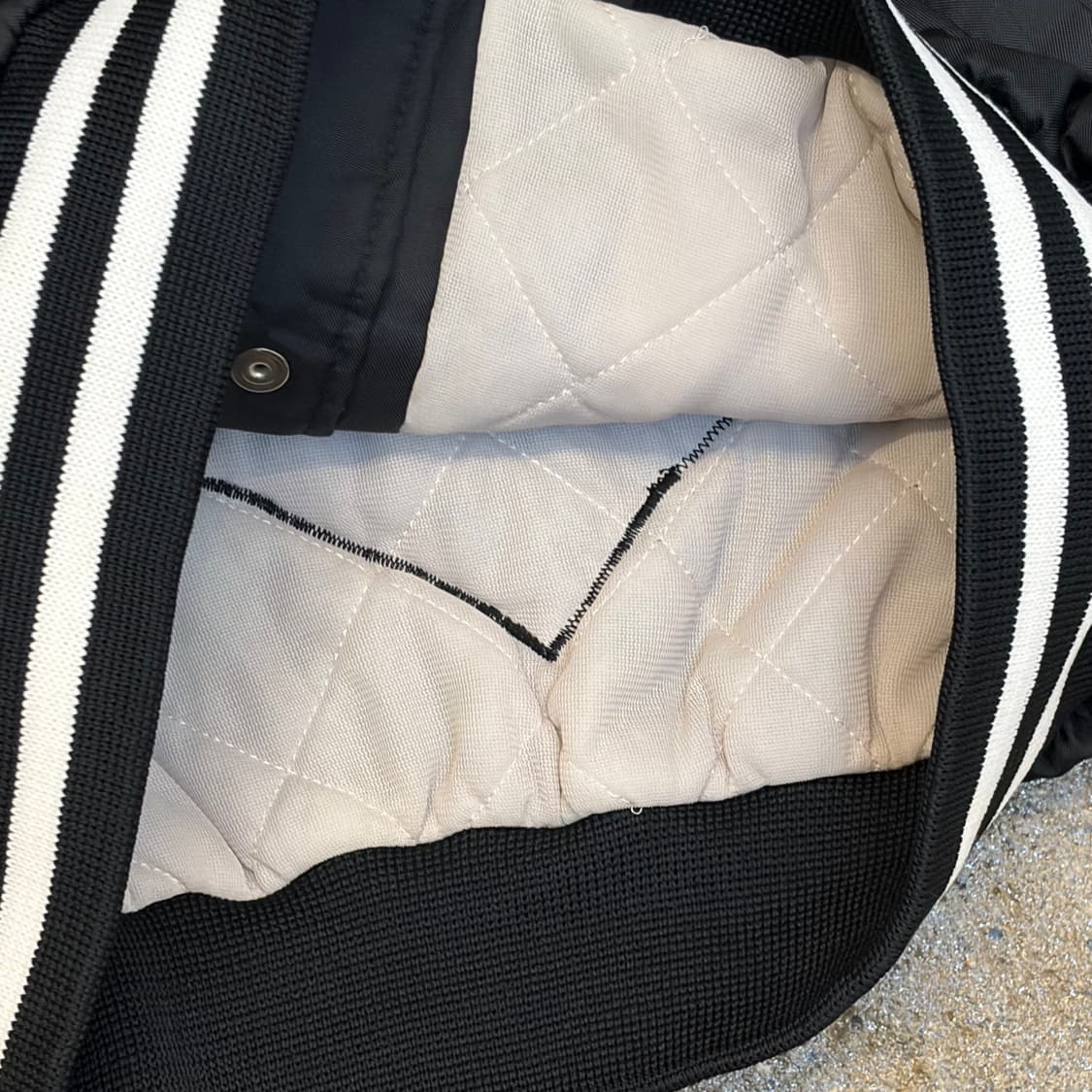 레어 90s Made in USA 빈티지 미키마우스 사틴 자켓 패딩자켓 상품이미지10