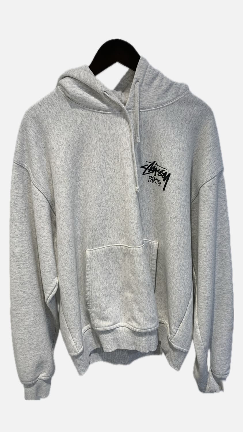 Stussy Paris Chapter Hoodie Ash Heather 상품이미지1