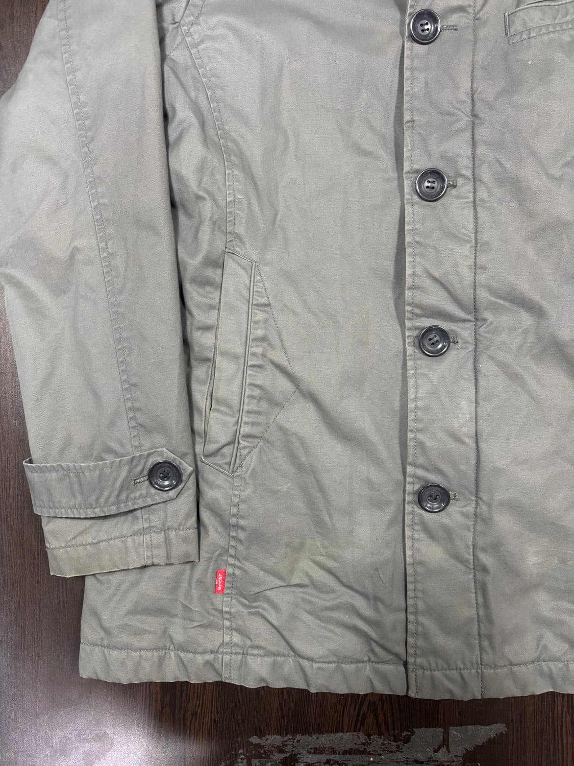 빈티지 리바이스 버튼 코트 자켓 상품이미지4