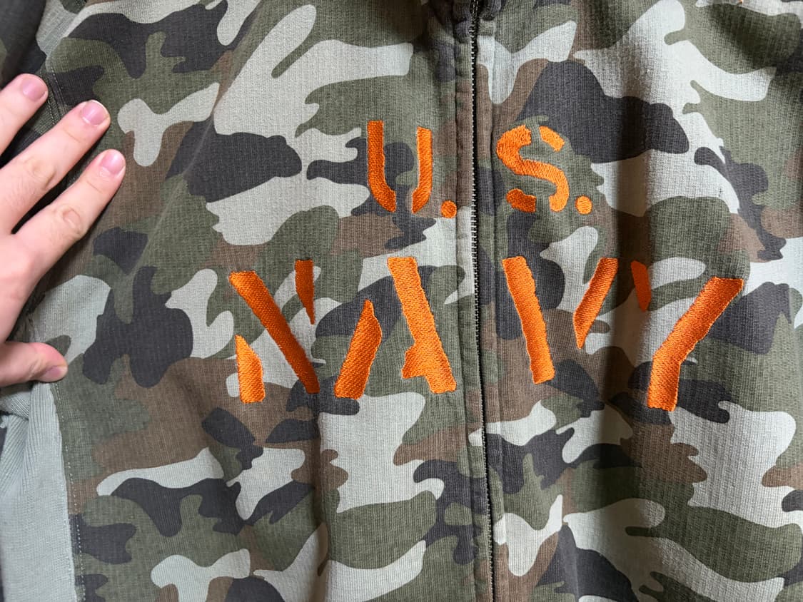 아비렉스 밀리터리 집업 상품이미지2