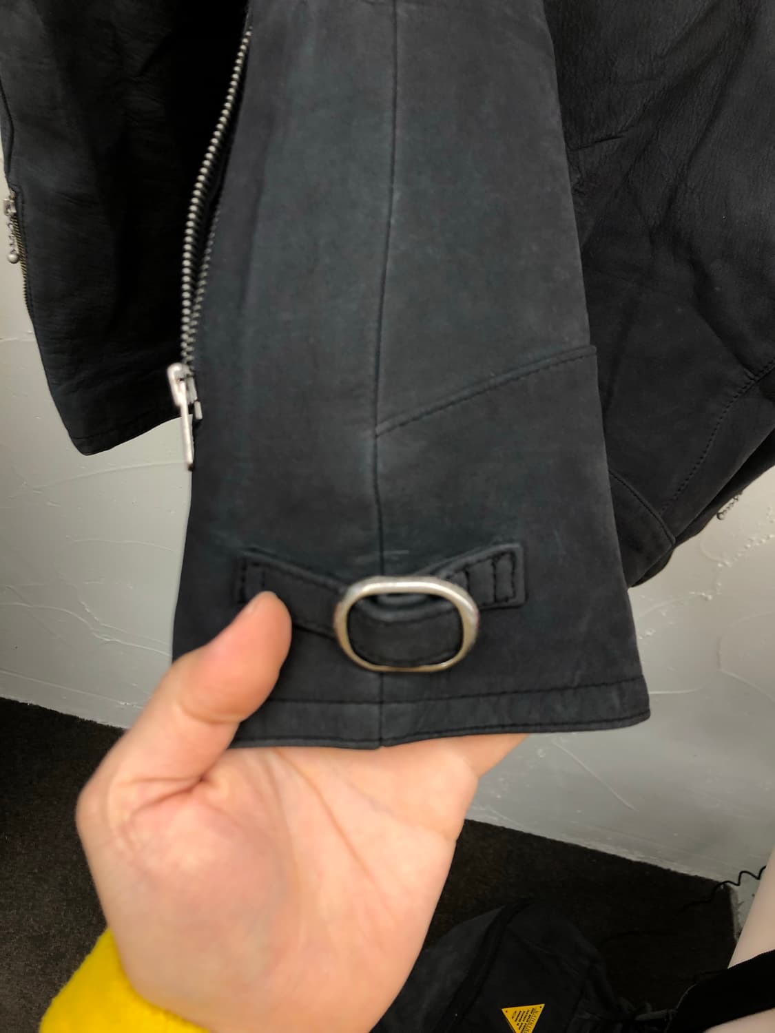 victim 소가죽 스웨이드 라이더 자켓 상품이미지6