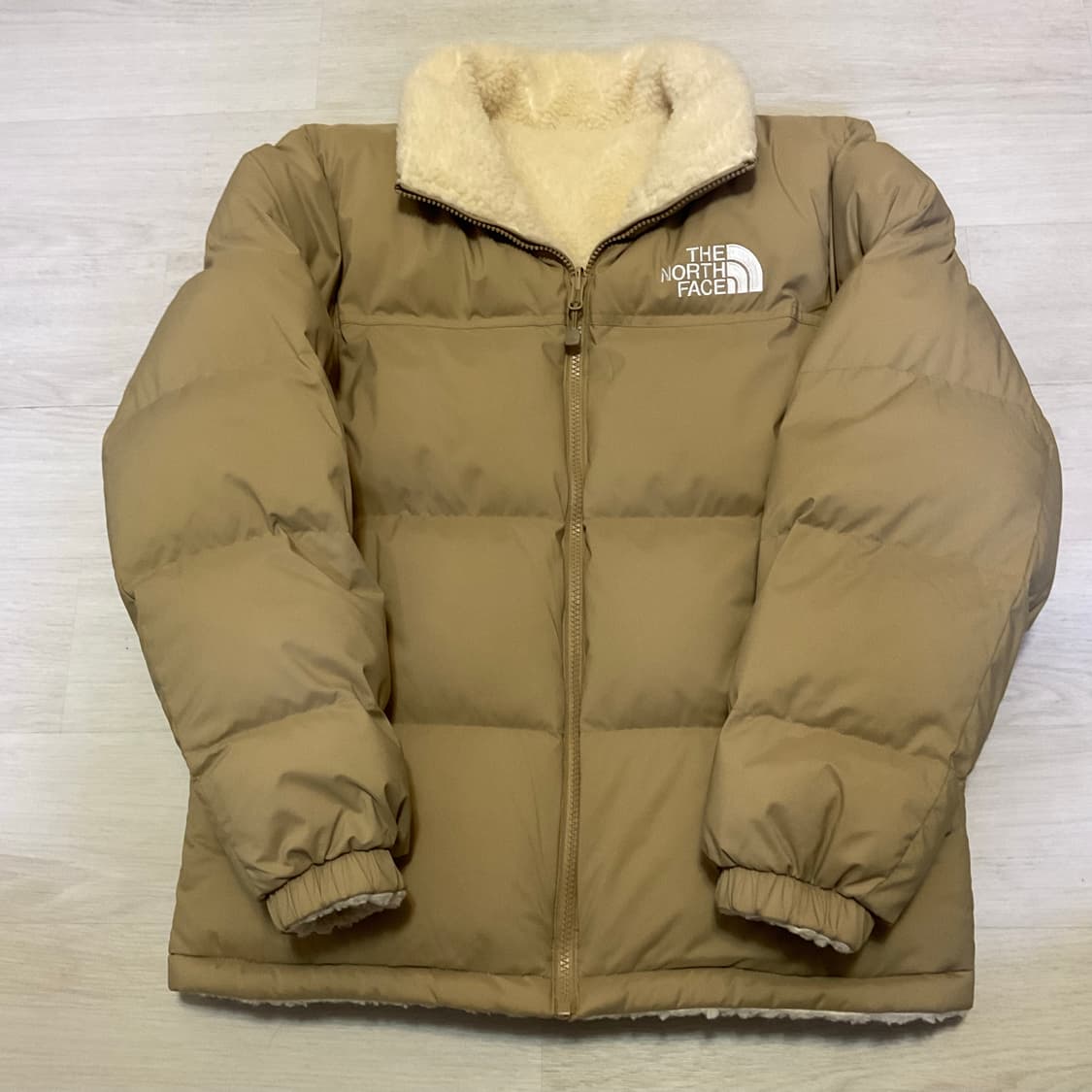 노스페이스 온볼 리버시블 패딩 s 상품이미지3