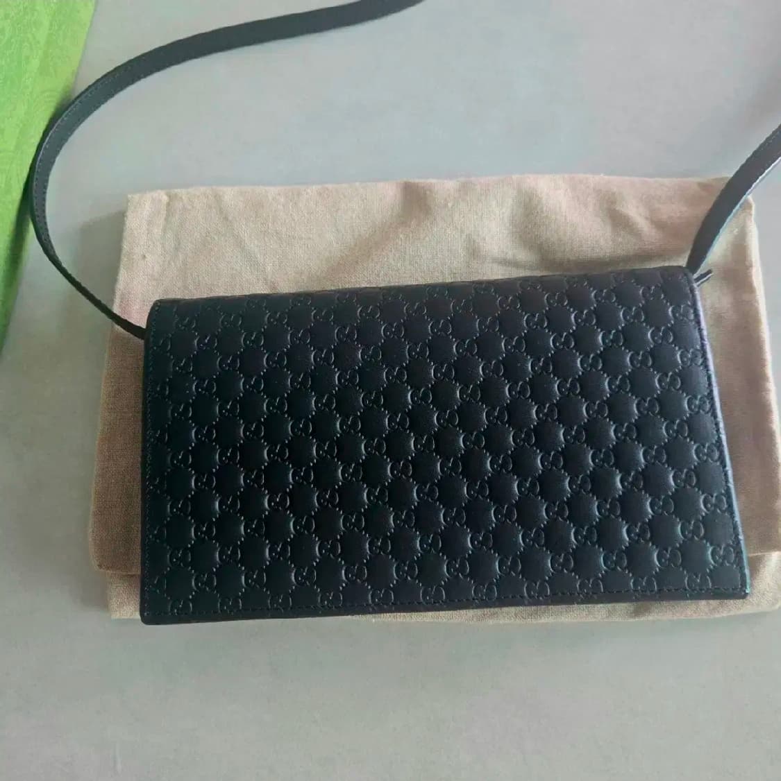 구찌 마이크로시마백 미니백 블랙 크로스백 상품이미지3