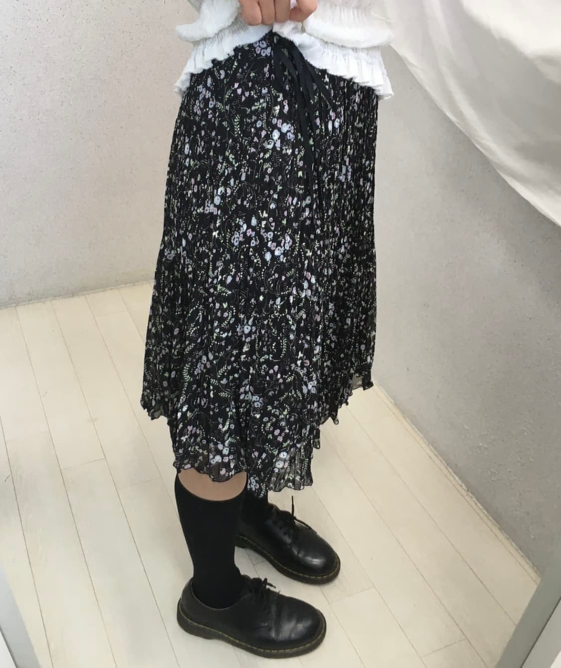 flower vintage skirt 상품이미지3