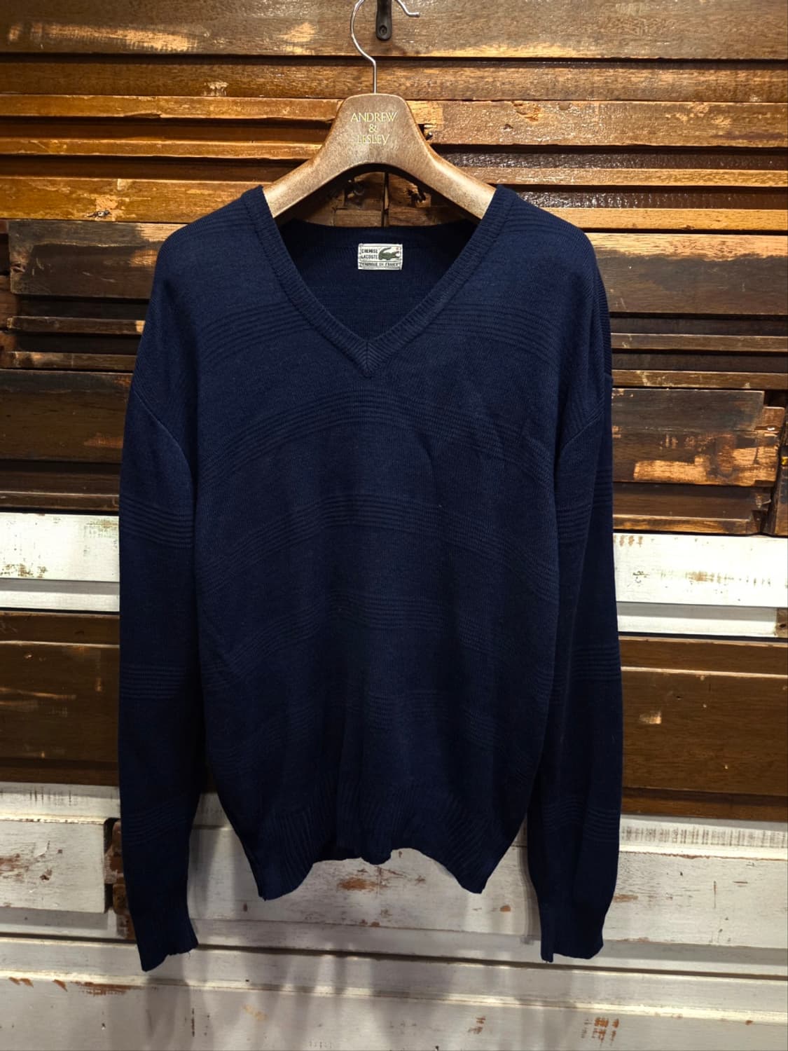 프랑스 메이드 80'S 라코스테  상품이미지1