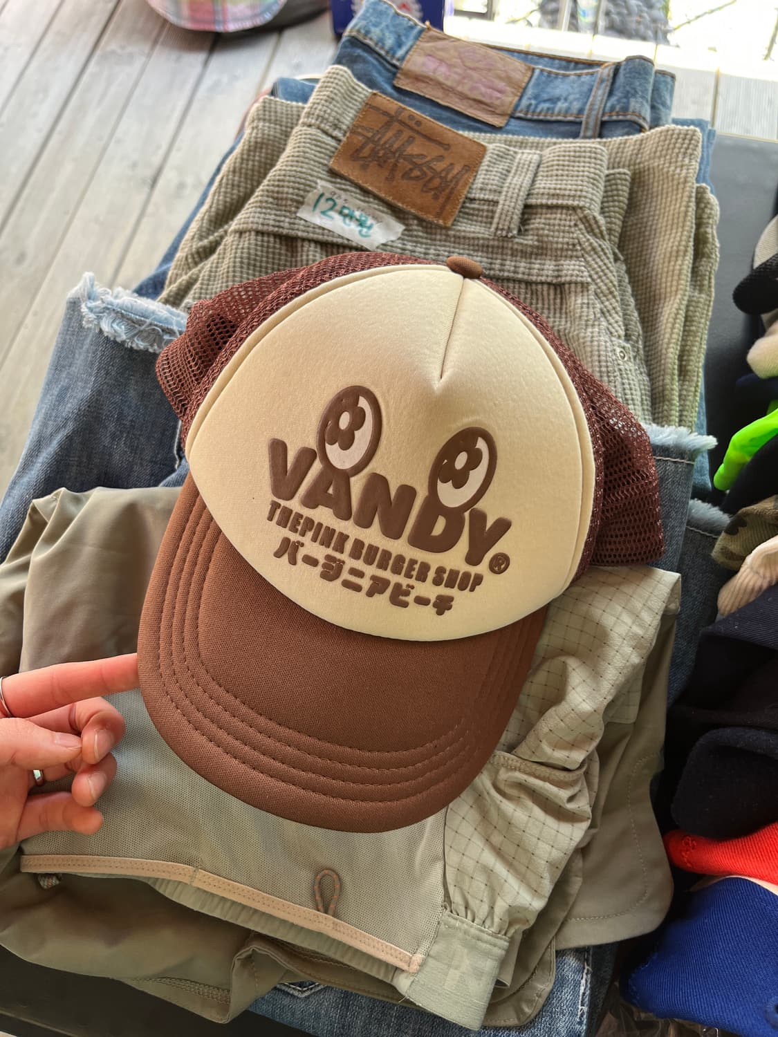 반디더핑크 트러커 캡 상품이미지1