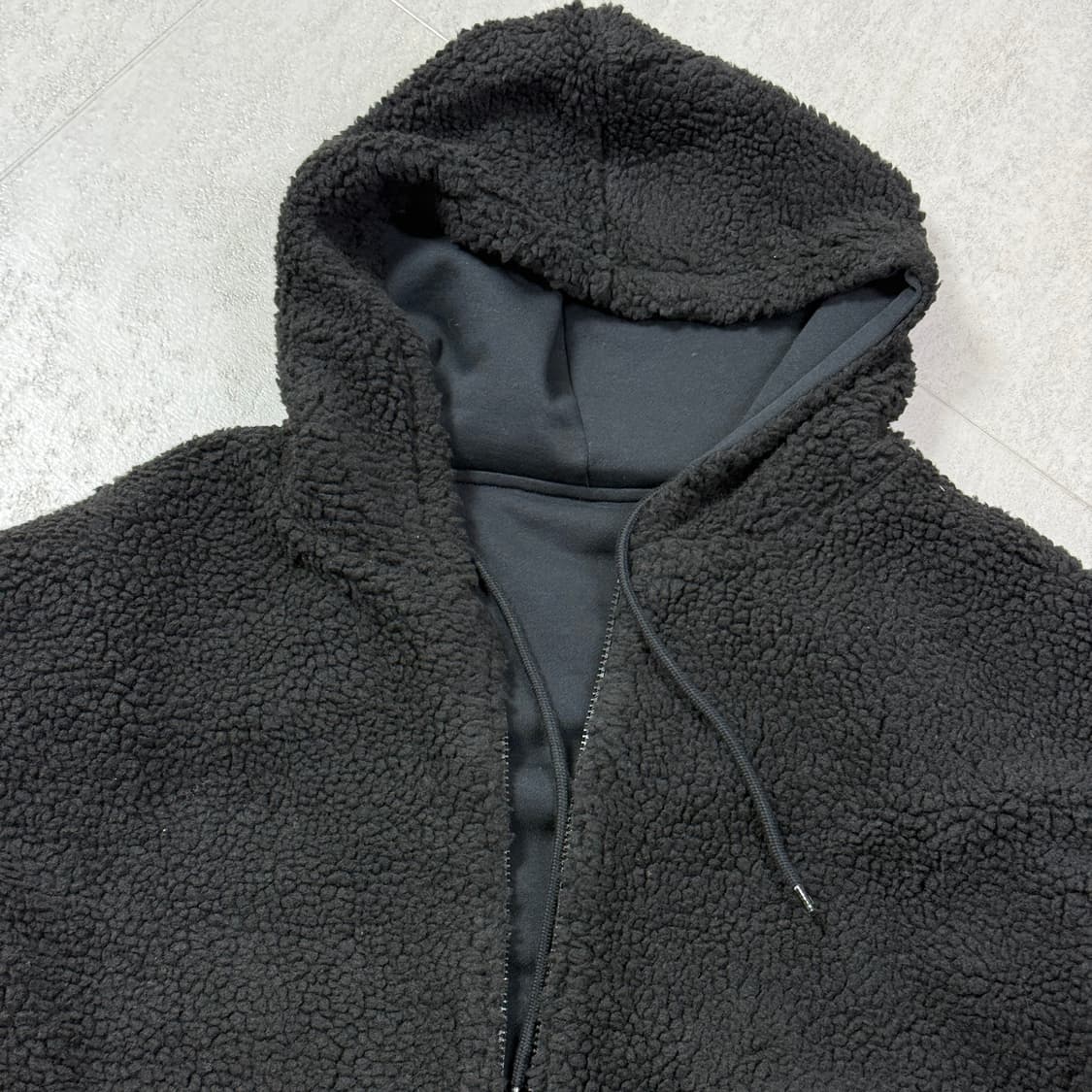 에이지오디 리버시블 헤비 플리스 후드집업 XL 상품이미지6