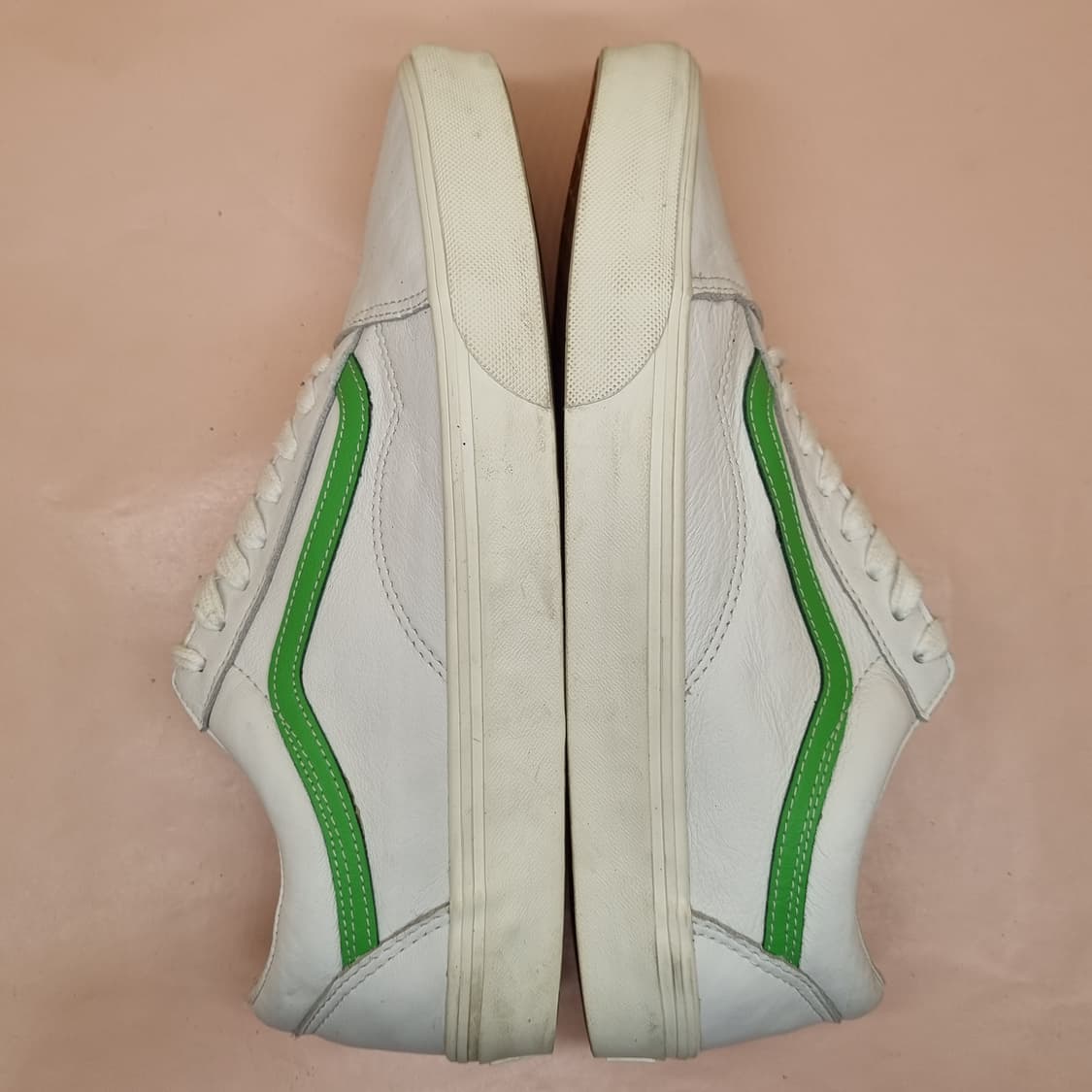 반스 레더 올드스쿨 그린 스니커즈 290 상품이미지5