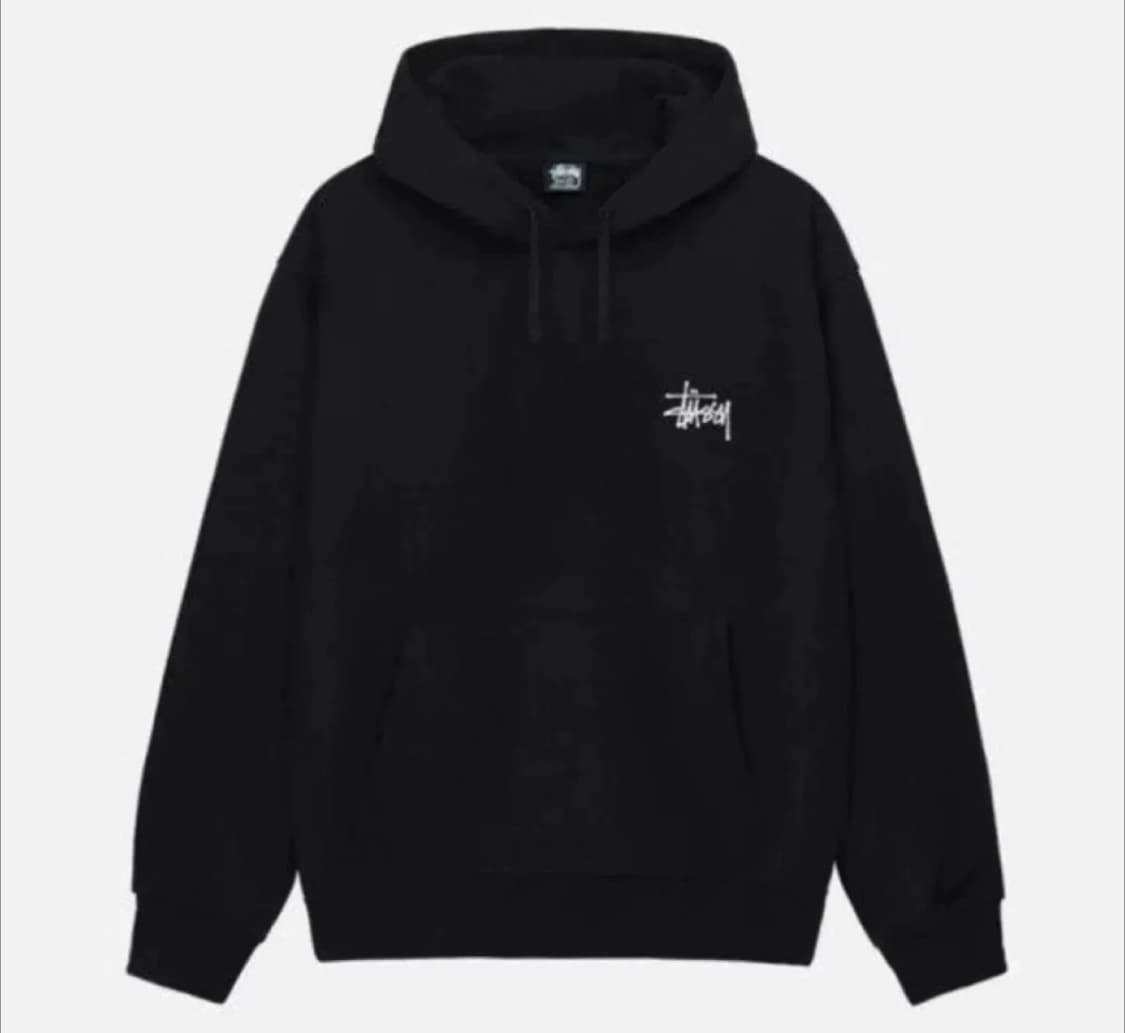 [새상품/정품] 스투시 베이직 기모 후드티 남녀공용 3color 상품이미지4