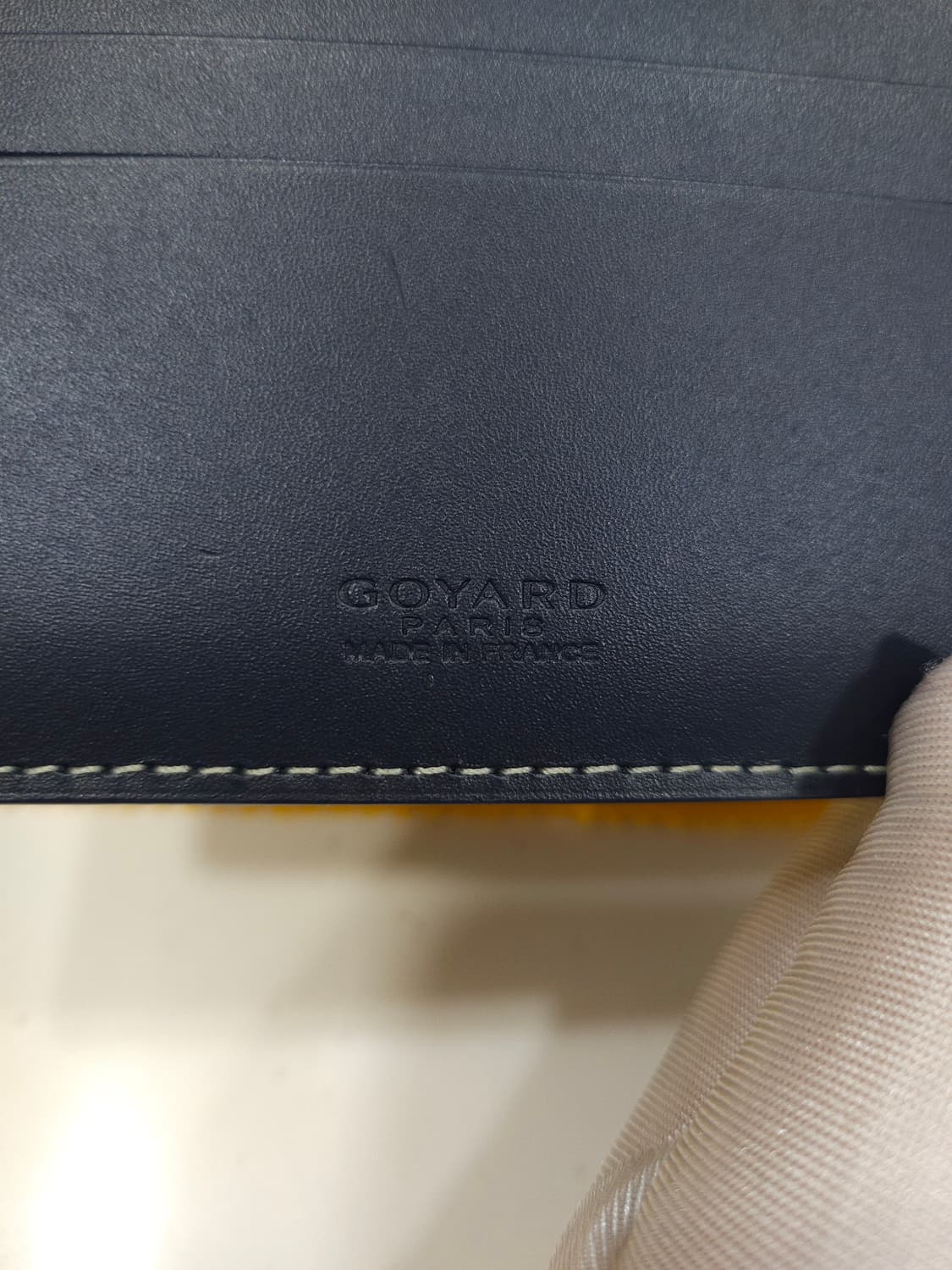 고야드 빅투아르 반지갑 네이비 상품이미지6