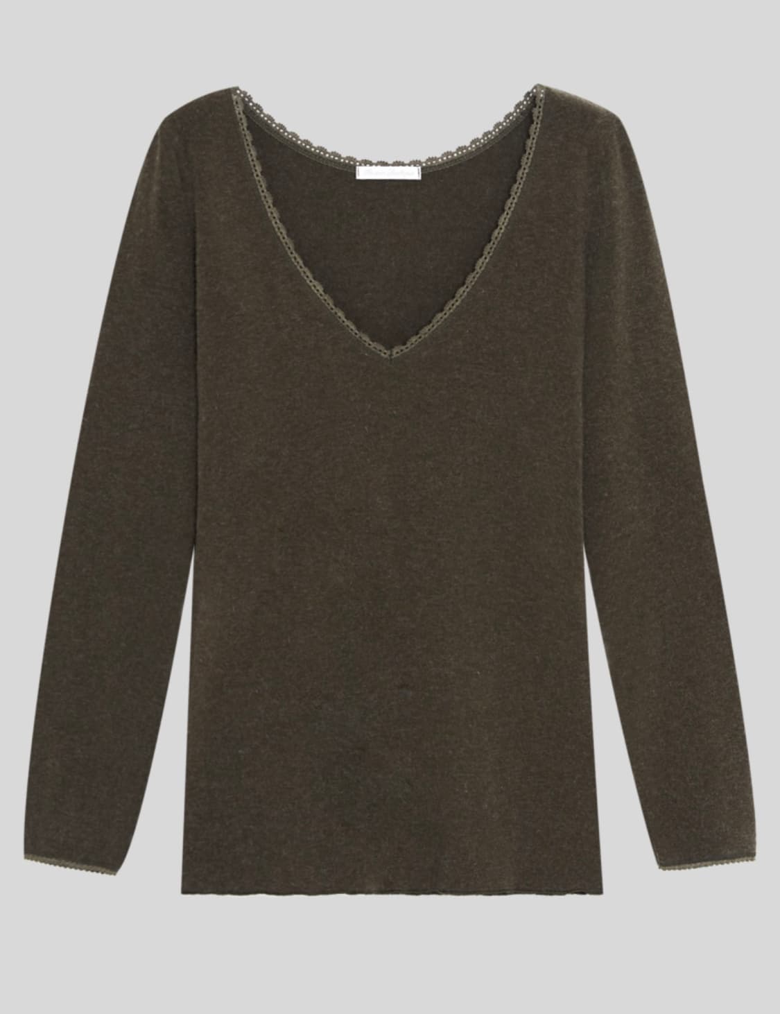 샵페어리 iris long top (khaki) 아이리스 롱 탑 상품이미지1