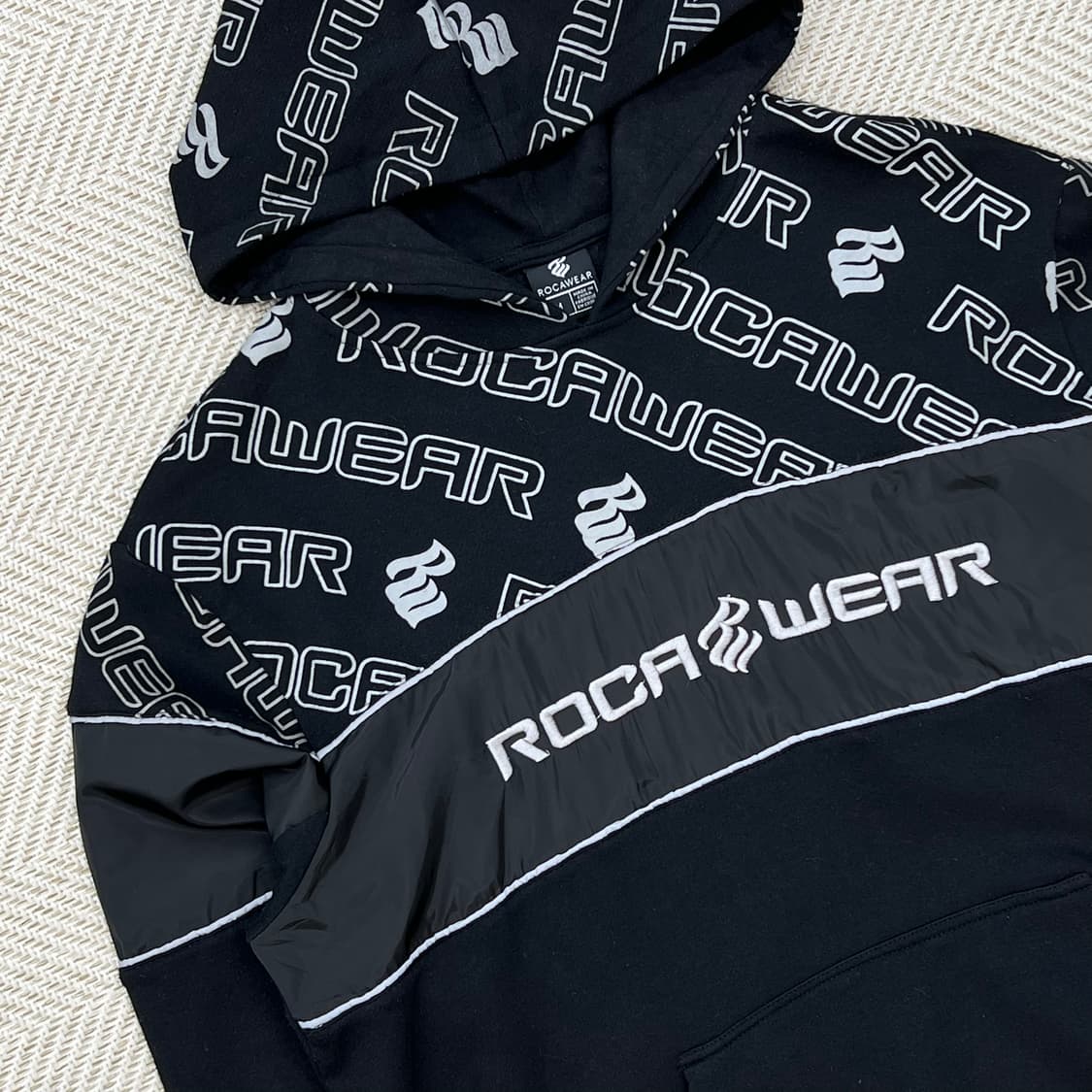 로카웨어 멀티로고 후드티 r2827  상품이미지3