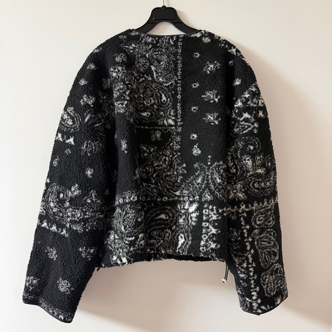 새상품 여자 페이즐리 누빔 점퍼 상품이미지5