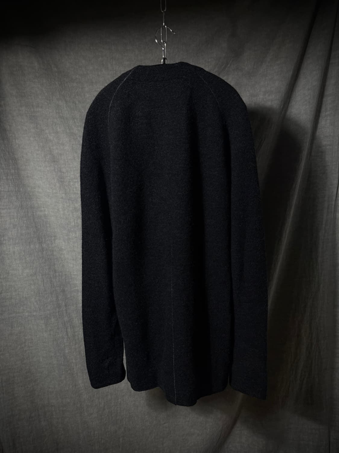 Klasica Hand-Sewn Wool Cardigan   상품이미지5