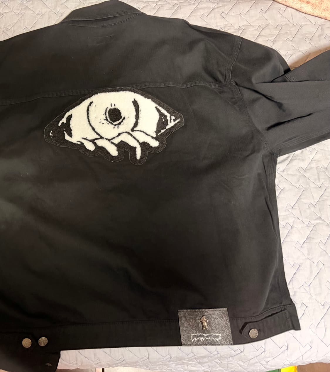 퍼킹어썸 트러커 자켓 팝니다 L 상품이미지4