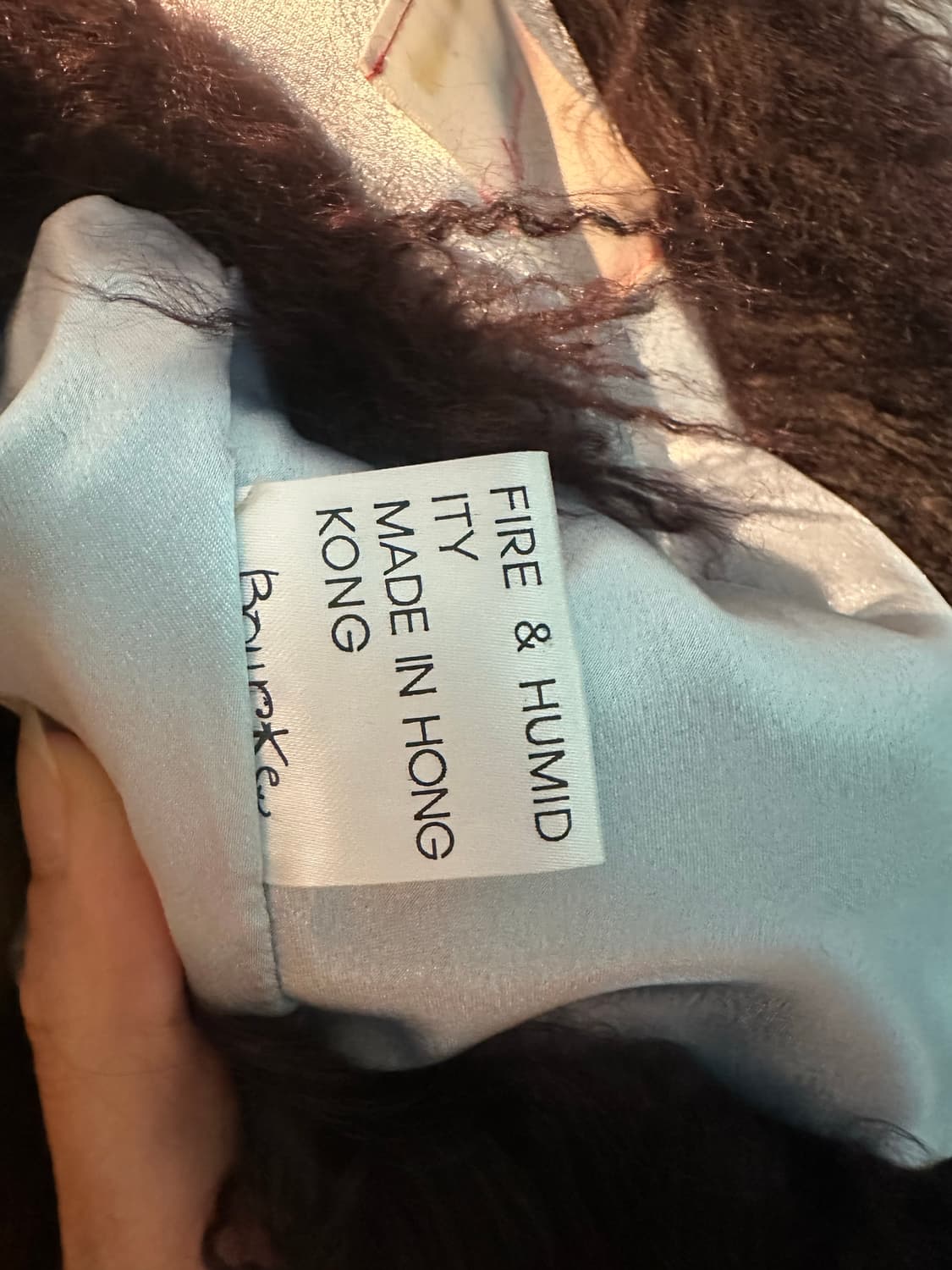 Mariuccia 몽골리안 양털 퍼 베스트 상품이미지4