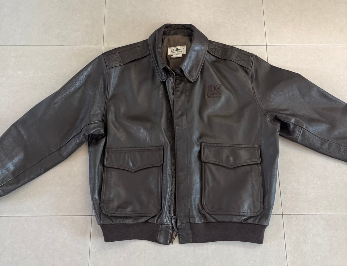 80’s L.L Bean 염소가죽 A2 자켓 상품이미지1