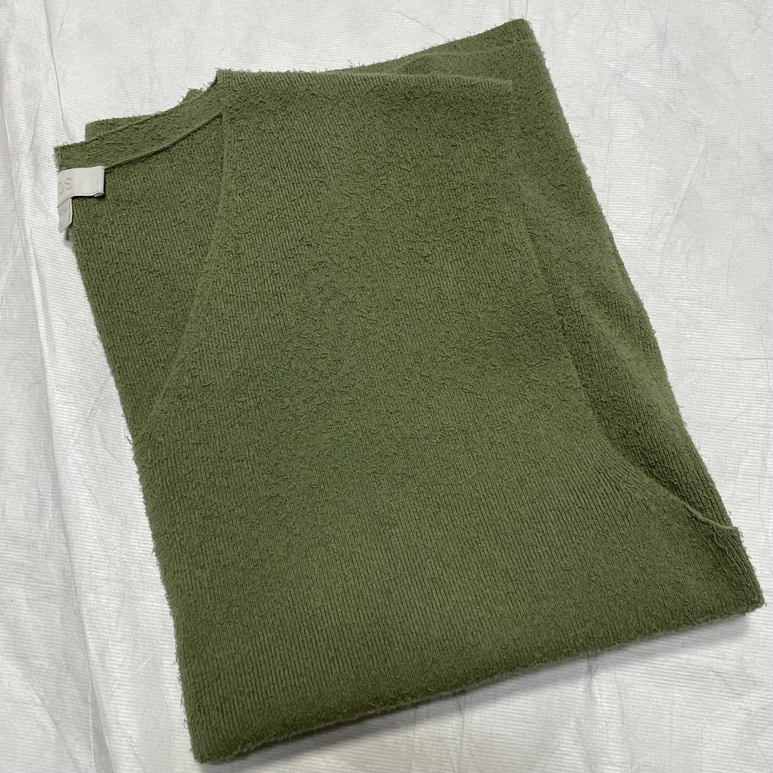 S) 코스 부클 브이넥 니트 베스트 상품이미지6