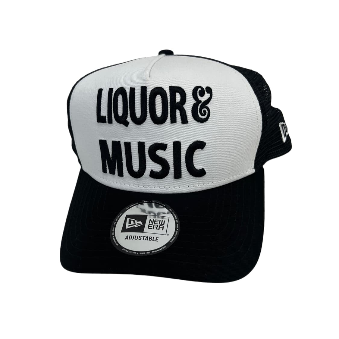 넘버나인 뉴에라“LIQUOR MUSIC” 트러커 캡 상품이미지1
