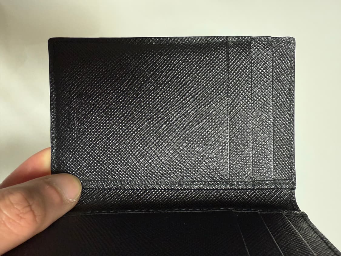 프라다 사피아노 반지갑 블랙 풀박스 상품이미지8