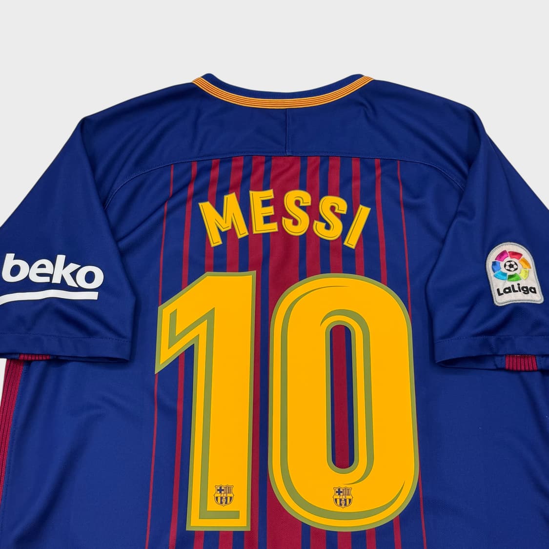17-18 바르셀로나 홈 No.10 리오넬 메시 상품이미지7