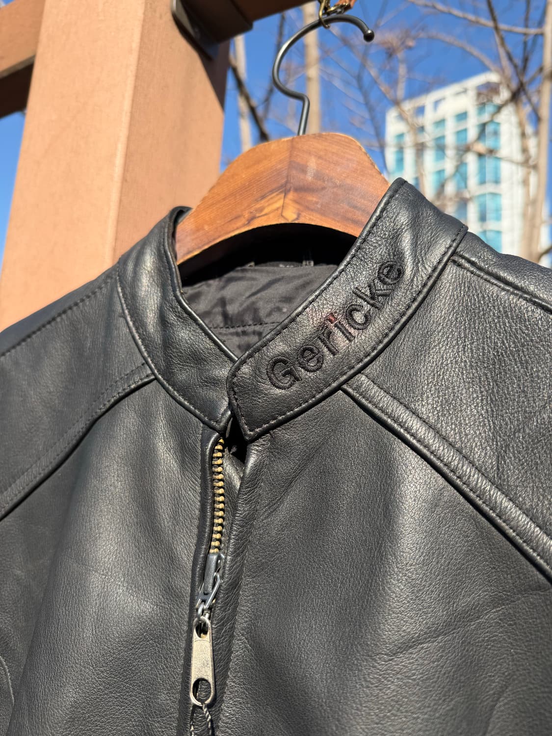 1997's Hein Gericke 하인게릭 빈티지 모터사이클 레더 자켓 상품이미지4