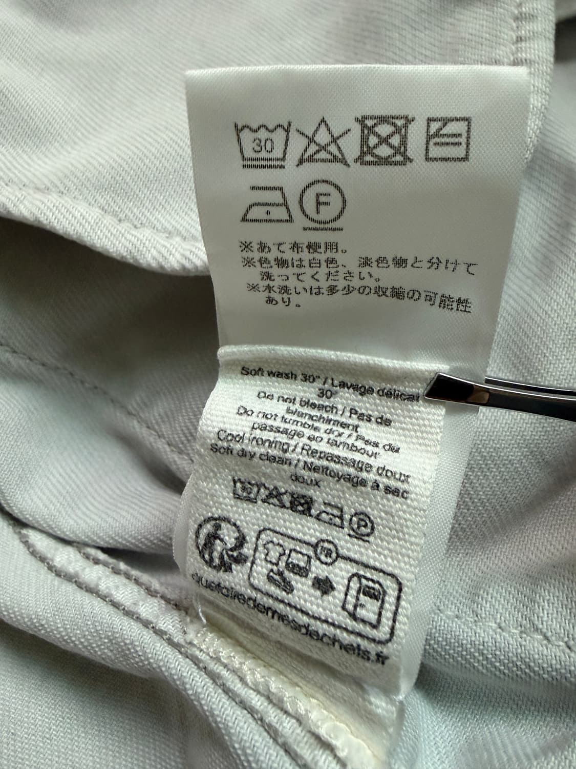 르메르 박시 자켓 데님 스노우 그레이 Lemaire Boxy Jacket 상품이미지10